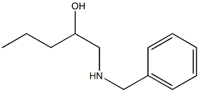1-Benzylamino-pentan-2-ol,,结构式