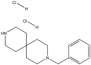 3-Benzyl-3,9-diaza-spiro[5.5]undecane 2HCl Struktur