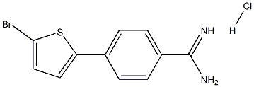 4-(5-Bromo-thiophen-2-yl)-benzamidine HCl