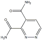 Pyridazine-3,4-dicarboxylic acid diamide 结构式
