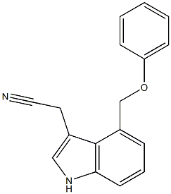 2-(4-(PHENOXYMETHYL)-1H-INDOL-3-YL)ACETONITRILE|