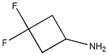 3,3-DIFLUORO-CYCLOBUTYLAMINE Struktur