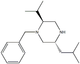 1-BENZYL-2(S)-ISOPROPYL-5(R)-ISOBUTYL-PIPERAZINE