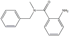 2-AMINO N-METHYL,N-BENZYL BENZAMIDE Structure