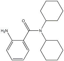 2-AMINO, N-(DICYCLOHEXYL )BENZAMIDE Structure