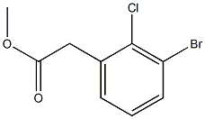 ALPHA-BROMO-(2-CHLOROOPHENYL) ACETIC ACID METHYL ESTER Structure