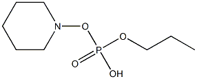 Piperidyl Propyl Phosphate Struktur