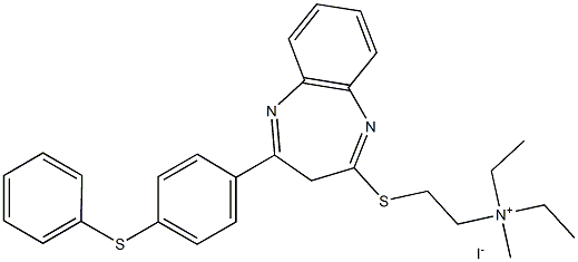 Tibezonium Lodide Struktur