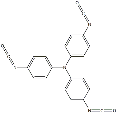 TRIS(4-ISOCYANATOPHENYL)AMINE Structure