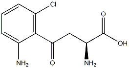 6-CHLOROKYNURENIC ACID,,结构式