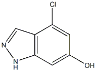 4-CHLORO-6-HYDROXYINDAZOLE Structure