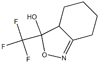 3,3A,4,5,6,7-HEXAHYDRO-3-(TRIFLUOROMETHYL)-2,1-BENZISOXAZOL-3-OL Structure