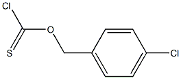 4-CHLOROBENZYLCHLOROTHIOFORMATE Structure