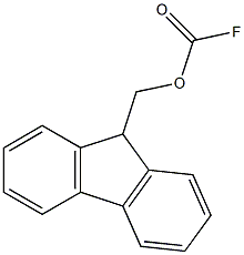 9-FLUORENYLMETHYL FLUOROFORMATE 化学構造式