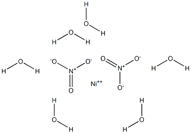 NICKEL(II) NITRATE HEXAHYDRATE PURE Structure