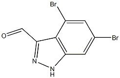 4,6-DIBROMOINDAZOLE-3-CARBOXYALDEHYDE|