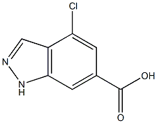 4-CHLOROINDAZOLE-6-CARBOXYLIC ACID Structure