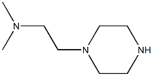 DIMETHYL- (2-PIPERAZIN-1-YL-ETHYL)-AMINE,,结构式