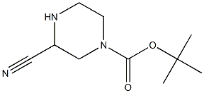 3-Cyano-piperazine-1-carboxylic acid tert-butyl ester|