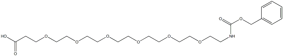 1-Benzyloxycarbonylamino-3,6,9,12,15,18-hexaoxahenicosan-21-oic acid