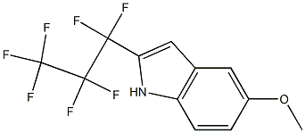  5-METHOXY-2-PERFLOROPROPYL-1H-INDOLE