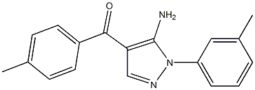 (5-amino-1-m-tolyl-1H-pyrazol-4-yl)(p-tolyl)methanone