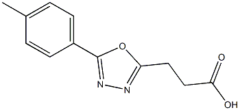 3-(5-p-tolyl-1,3,4-oxadiazol-2-yl)propanoic acid