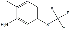 2-methyl-5-(trifluoromethlythio)aniline Structure