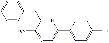 2-Amino-3-benzyl-5-(4'-hydroxyphenyl)-pyrazine,|