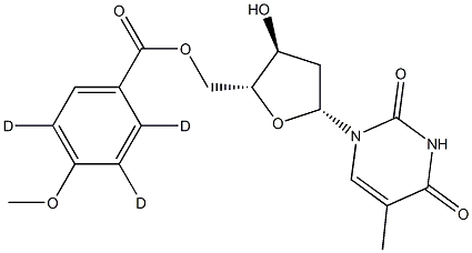 5'-O-Anisoyl-D3-thymidine