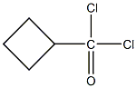 CYCLOBUTYL CARBONYL CHLORIDE 结构式