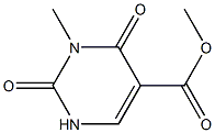 3-METHYL-5-CARBOMETHOXYURACIL 化学構造式