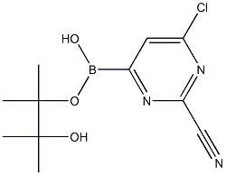 2-CYANO-6-CHLOROPYRIMIDINE-4-BORONIC ACID PINACOL ESTER|