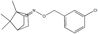  1,7,7-TRIMETHYL-BICYCLO[2.2.1]HEPTAN-2-ONE O-(3-CHLORO-BENZYL)-OXIME