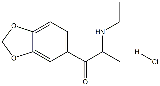 2-ETHYLAMINO-1-(3,4-METHYLENEDIOXY-PHENYL) PROPAN-1-ONE HYDROCHLORIDE