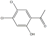 1-(4,5-DICHLORO-2-HYDROXYPHENYL)ETHANONE Structure