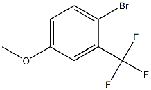 1-BROMO-4-METHOXY-2-TRIFLUOROMETHYL-BENZENE Structure