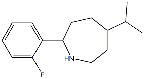 2-(2-FLUOROPHENYL)-5-ISOPROPYLAZEPANE Structure