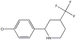 2-(4-CHLOROPHENYL)-4-(TRIFLUOROMETHYL)PIPERIDINE