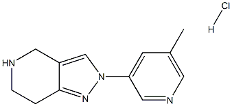  2-(5-METHYLPYRIDIN-3-YL)-4,5,6,7-TETRAHYDRO-2H-PYRAZOLO[4,3-C]PYRIDINE HYDROCHLORIDE