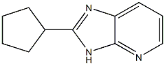 2-CYCLOPENTYL-3H-IMIDAZO[4,5-B]PYRIDINE Struktur