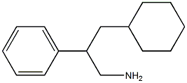 3-CYCLOHEXYL-2-PHENYLPROPAN-1-AMINE Struktur
