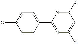 4,6-DICHLORO-2-(4-CHLOROPHENYL)PYRIMIDINE