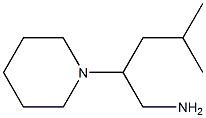  4-METHYL-2-PIPERIDIN-1-YLPENTAN-1-AMINE
