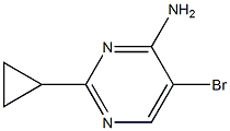 5-BROMO-2-CYCLOPROPYL-PYRIMIDIN-4-YLAMINE