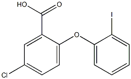 5-CHLORO-2-(2-IODOPHENOXY)BENZOIC ACID