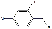 5-CHLORO-2-HYDROXYMETHYL-PHENOL Structure