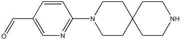 6-(3,9-DIAZASPIRO[5.5]UNDEC-3-YL)NICOTINALDEHYDE 结构式