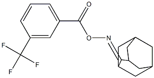 2-({[3-(trifluoromethyl)benzoyl]oxy}imino)adamantane