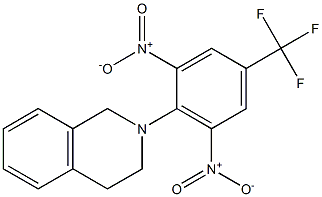 2-[2,6-dinitro-4-(trifluoromethyl)phenyl]-1,2,3,4-tetrahydroisoquinoline